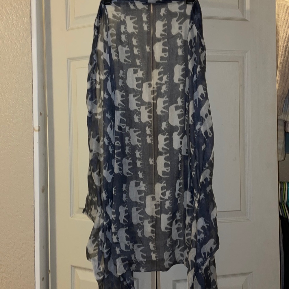Elephant scarf